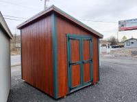 8 x 10 Lean-to Shed Exterior