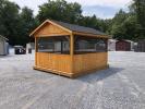 et-9017 12x14 wood peak roof pavilion wth floor