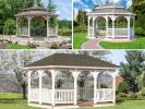 Vinyl Gazebo in Various Styles